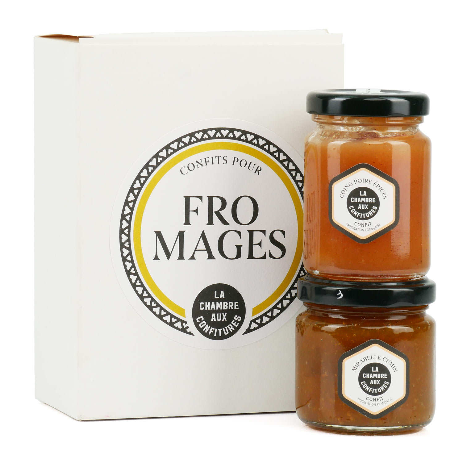 Coffret de 4 confits pour fromages