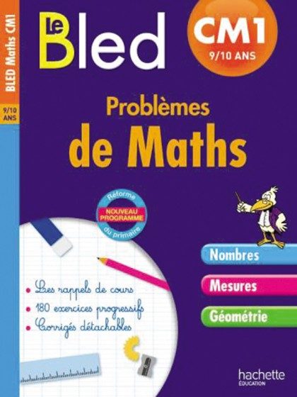 BLED CAHIERS – PROBLÈMES CM1 (NOUVELLE ÉDITION)