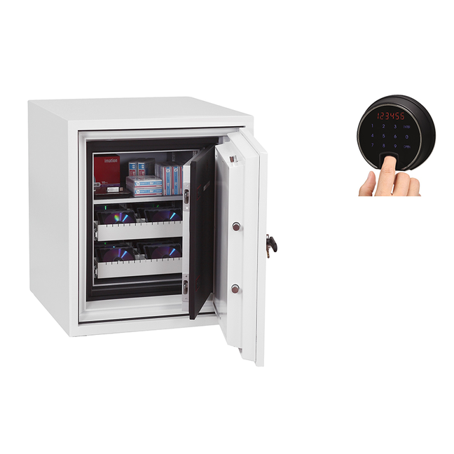 Coffre fort ignifuge supports informatiques – Serrure électronique et biométrique – PHOENIX DATACARE DS2003F