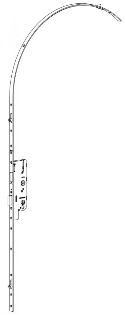 FERCO Europa R3 – porte cintrée : 6-33168 – 16 – 2500 – 40 – 1045