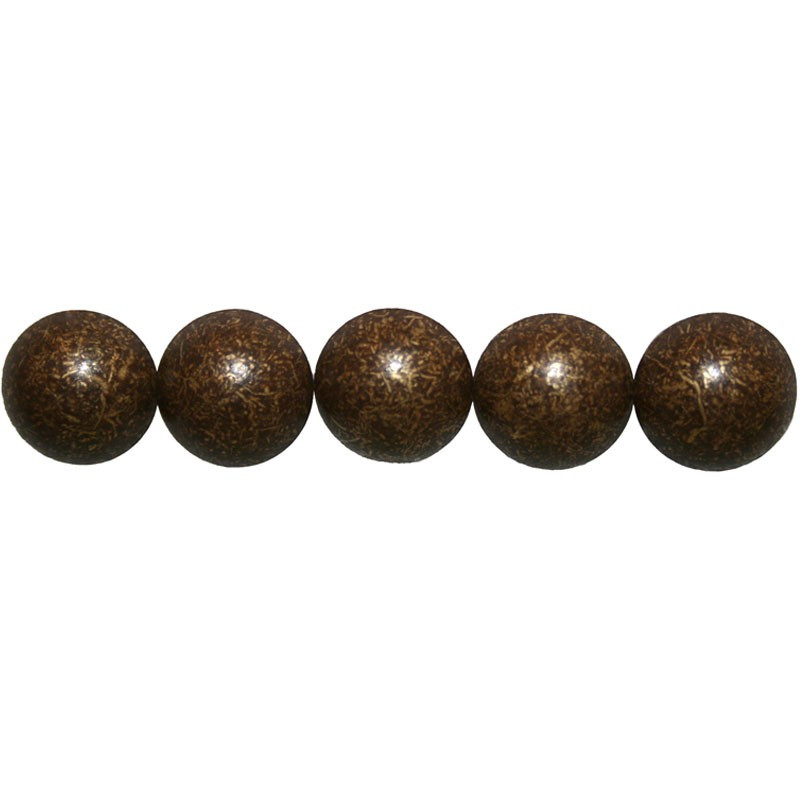 1000 Clous tapissier Vieilli Bronze Moyen Perle Fer 14 mm