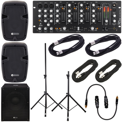 the t.mix 403-USB Play Party Bundle
