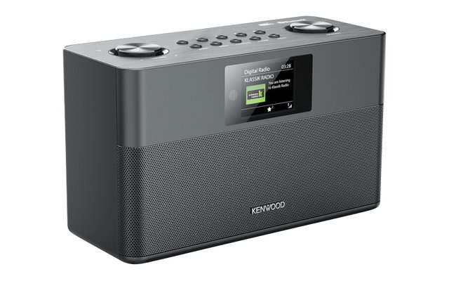 Kenwood CR-ST80DAB-B Radio compacte stéréo avec DAB+ et Bluetooth Audiostreaming noir