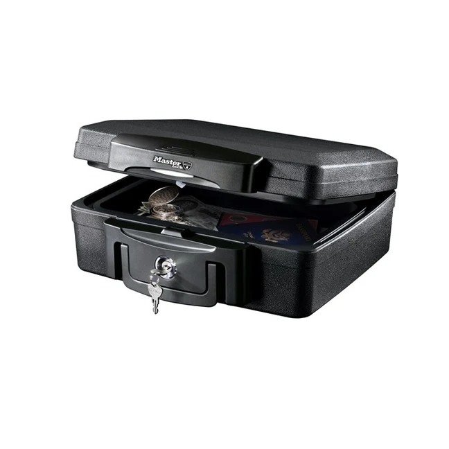 Mallette de sécurité Anti Feu Ignifugé et Étanche – Serrure à Clé – Format S – MASTERLOCK – H0100EURHRO