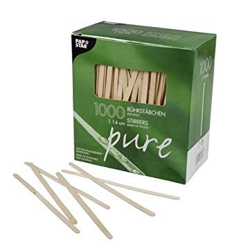 Agitateur bois PURE 14 cm par 1000