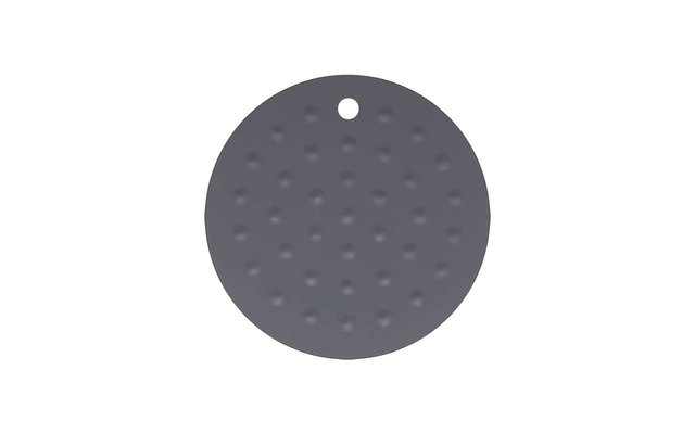 Metaltex silicone dessous de plat rond gris