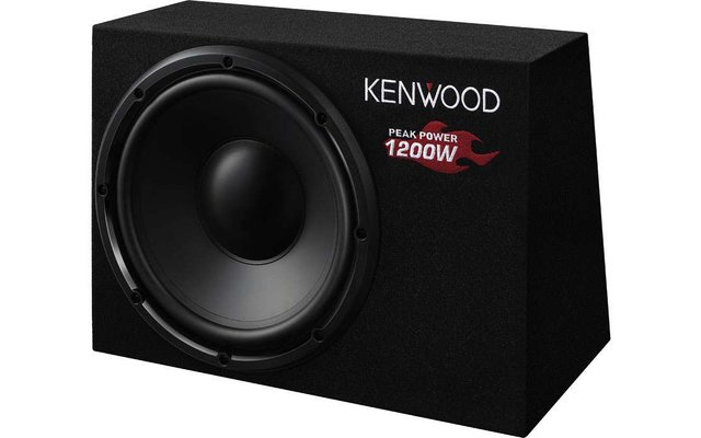 Kenwood KSC-W1200B Caisson de basses fermé de dimensions compactes 1200W