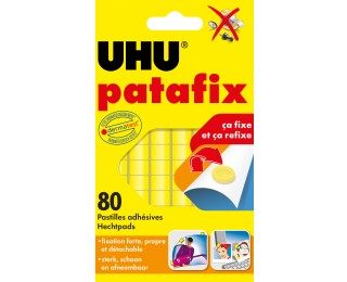 Patafix 80 pastilles adhésives – UHU – Jaunes