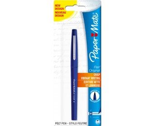 Feutre nylon – PAPERMATE – Bleu