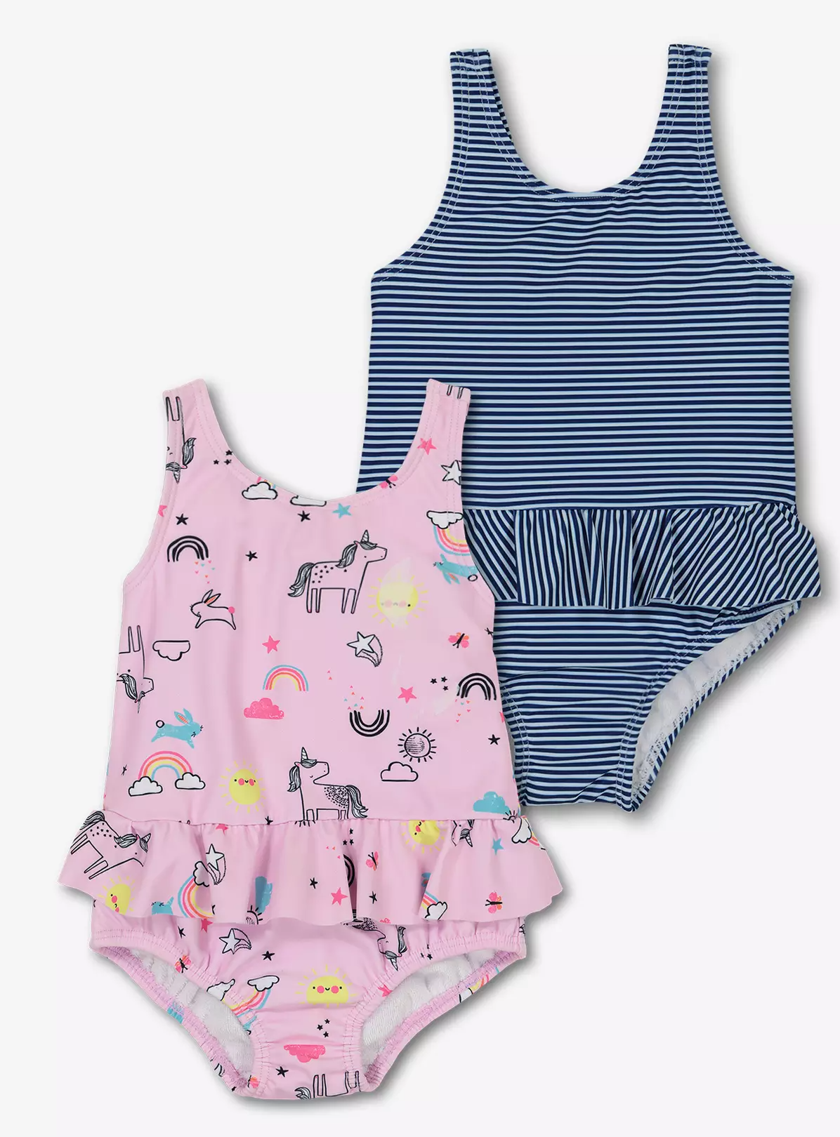 Online Exclusive Multicoloured Swimsuits 2 Pack – 9-12 month