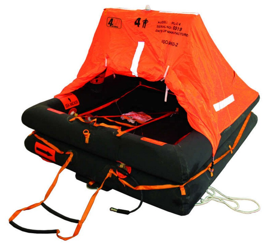 Radeau de survie 4Water Cotier – 6 personnes – Container