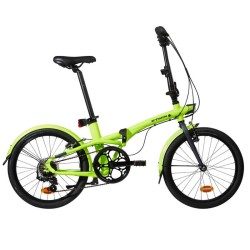 VELO PLIANT TILT 500 JAUNE B’TWIN