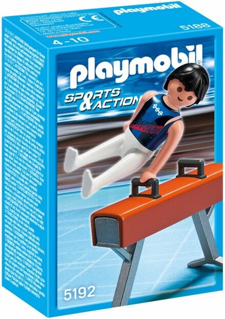 Les Playmobils aux Jeux Olympiques : le cheval d’arçons