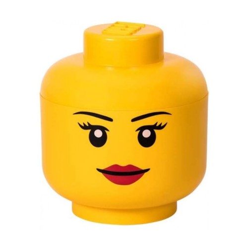 Tête de rangement Lego fille – Taille L