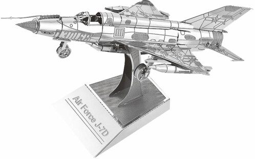 Maquette 3D en métal : Avion de chasse – 26 pièces