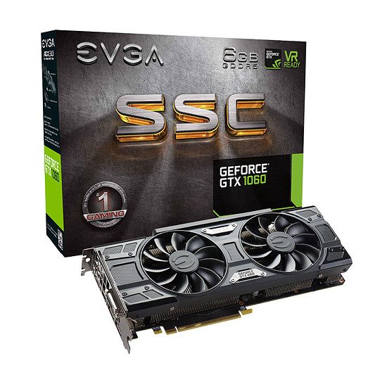 EVGA GeForce GTX 1070 Ti SC Black – 8 Go GeForce GTX 1070 Ti, 1607 MHz, PCI-Express 16x, 8 Go, 8008 MHz