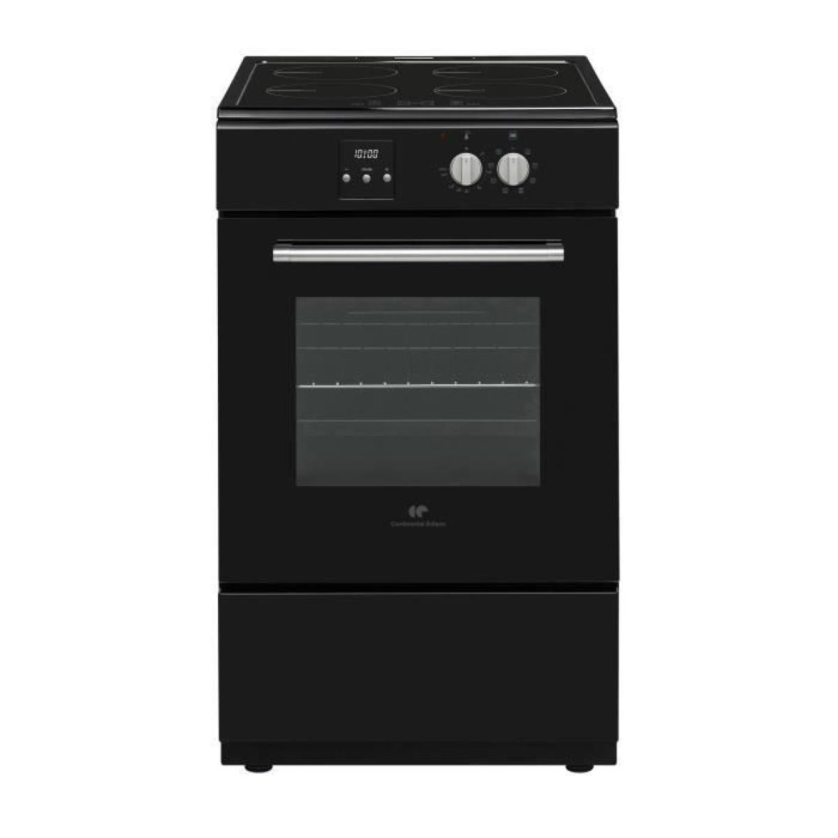 Cuisinière induction CONTINENTAL EDISON CECI3FCB – 4 feux – L50XH85XP60cm – Noir