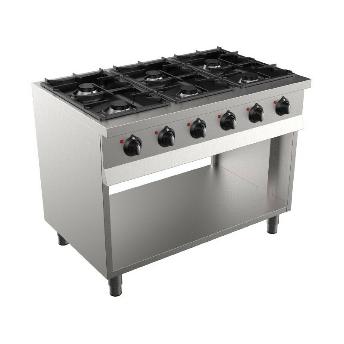 Fourneau Gaz Professionnel sur Meuble Gamme 700 – Combisteel