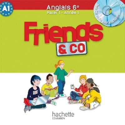 FRIENDS AND CO – PALIER 1 ANNÉE 1 – CD AUDIO CLASSE – 1958446