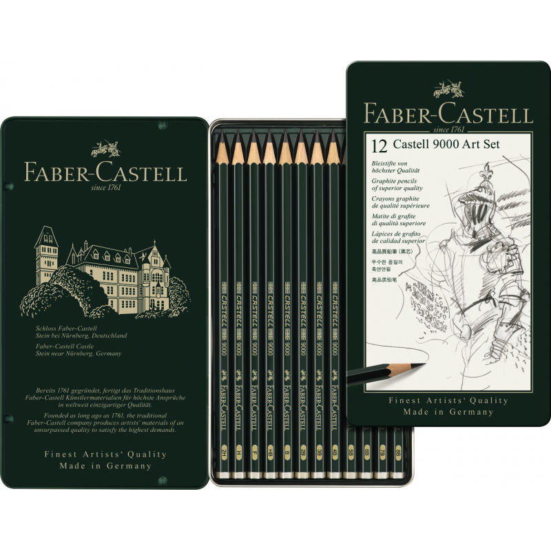 Set crayon graphite Castell 9000 – Faber-Castell