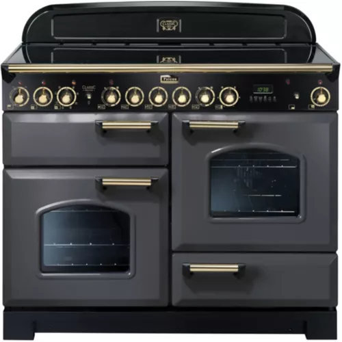 Piano de cuisson vitrocéramique Falcon CLASSIC DELUXE 110 ARDOISE LAITON