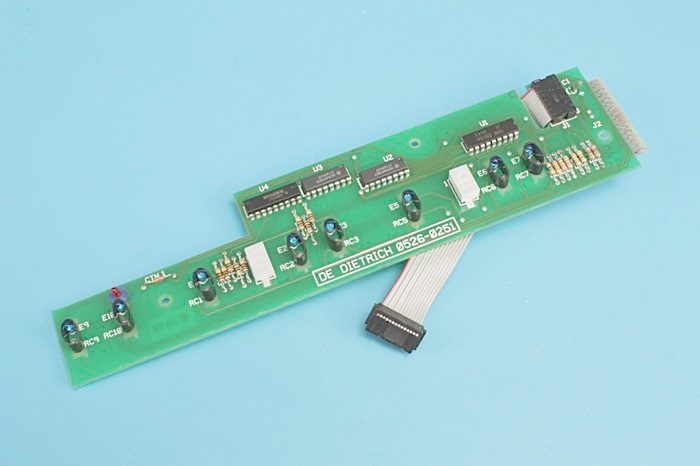 CARTE DE COMMANDE CLAVIER – – 92X0228 05260251 (CARTE ÉLECTRONIQUE – PLAQUE)