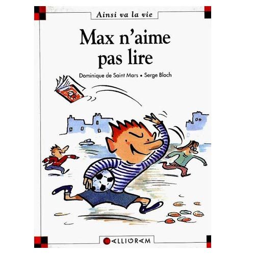 Livre Max n’aime pas lire