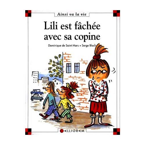 Livre Lili est fâchée avec sa copine