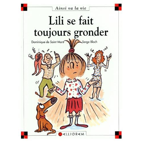 Livre Lili se fait toujours gronder