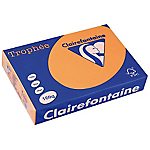 Clairefontaine – 250 feuilles papier couleur Trophée A4 160g Clementine