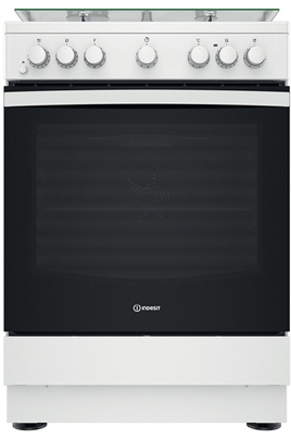 Cuisinière mixte Indesit IS67M5PCW FR