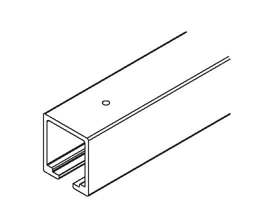 RAIL HAWA JUNIOR 120 2,5M LA BARRE