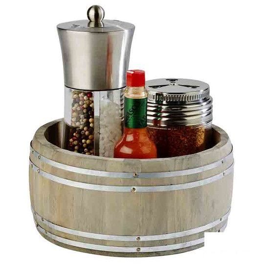 Porte condiments Tonneau ø 17.5 cm