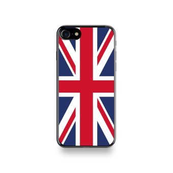 Coque Iphone 8 Silicone motif Drapeau Royaume-Uni