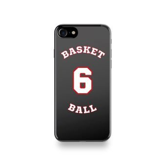 Coque Iphone 8 Silicone motif Joueur Basketball 6 James
