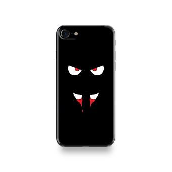 Coque Iphone 8 Silicone motif Vampire Noir