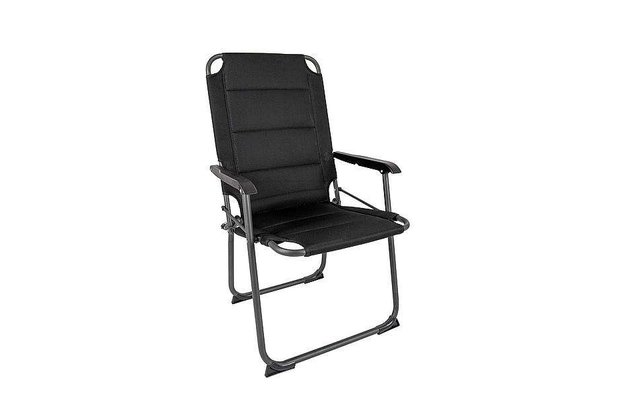 Bo-Camp Copa Rio Comfort XXL Air fauteuil pliant rembourré noir