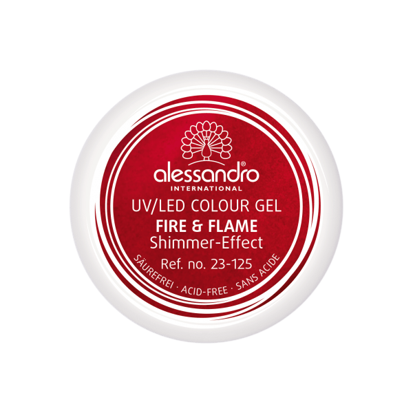 GEL DE COULEUR ALESSANDRO 125 FIRE AND FLAME