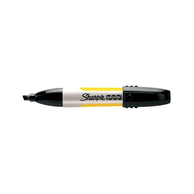 Marqueur permanent Sharpie noir double pointe épaisse biseauté 1,5/4,9mm – Sharpie