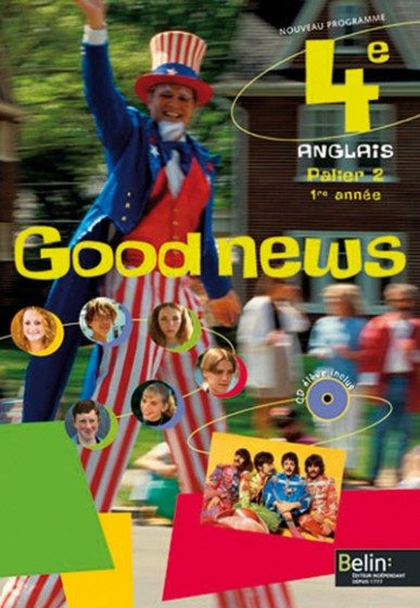 GOOD NEWS – LIVRE DE L’ÉLÈVE + CD – 004735