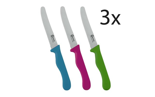 Metaltex Basic couteau à pain set de 3 pièces