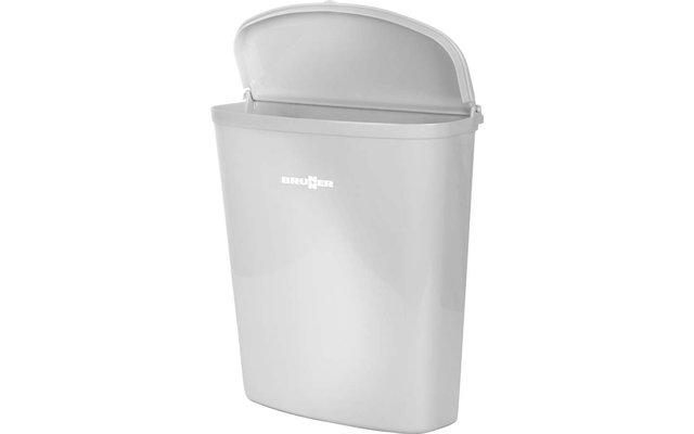 Brunner Pillar XL Corbeille 10 litres gris clair