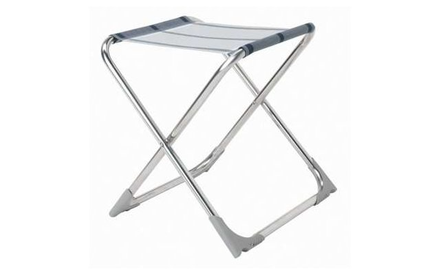 Dukdalf Soul – tabouret pliant argent/anthracite