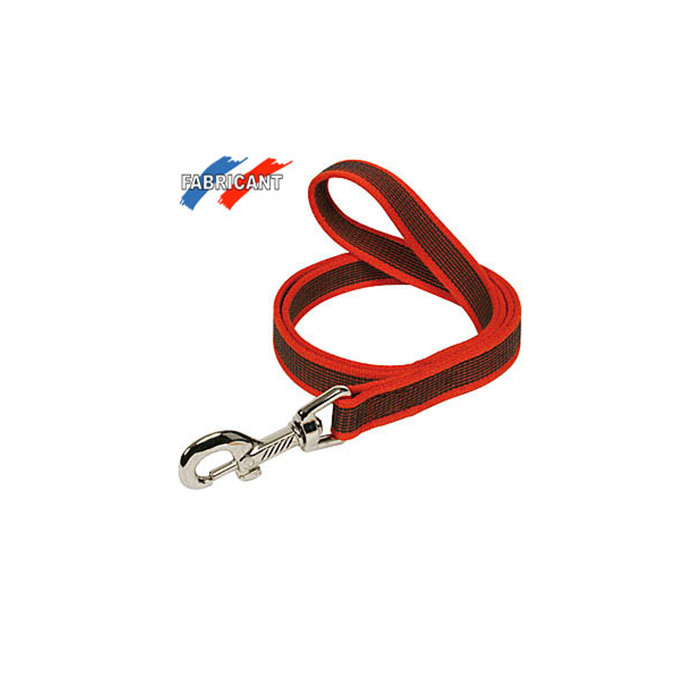 Laisse Gomme 1m50 rouge