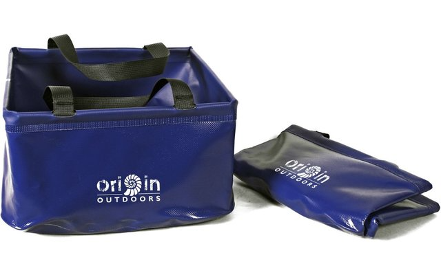 Origin Outdoors Bol pliable bleu 15 litres