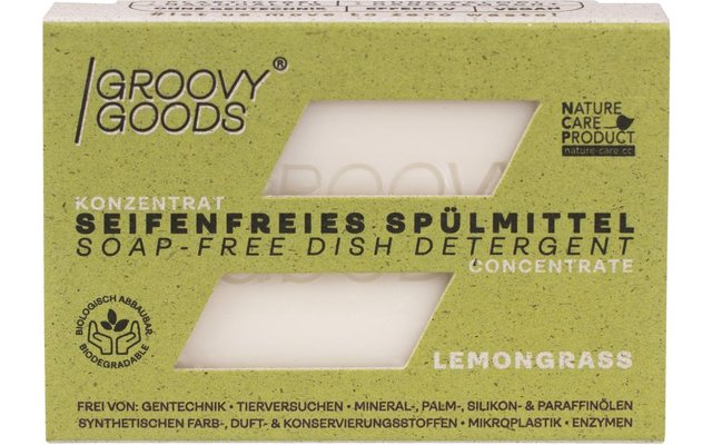 GroovyGoods liquide vaisselle sans savon Lemongrass