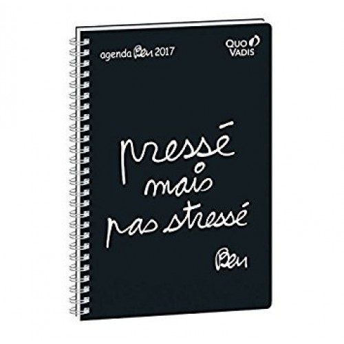 Agenda semainier – BEN – 16×24 cm – Pas stressé