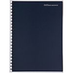 Cahier à spirale – Office DEPOT – A5+ – 14,8 x 21 cm – petits carreaux – 160 pages