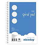 Cahier double spirale Niceday A5 60 g/m² Papier – 5 / Paquet