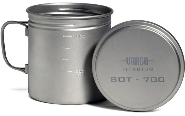 Vargo BOT Bottle Pot Titan Bouteille à boire et à casserole 0,7 litre